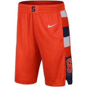 ❤️ NIKE Men's Nike Orange Syracuse Orange Team Basketball Performance Shorts S